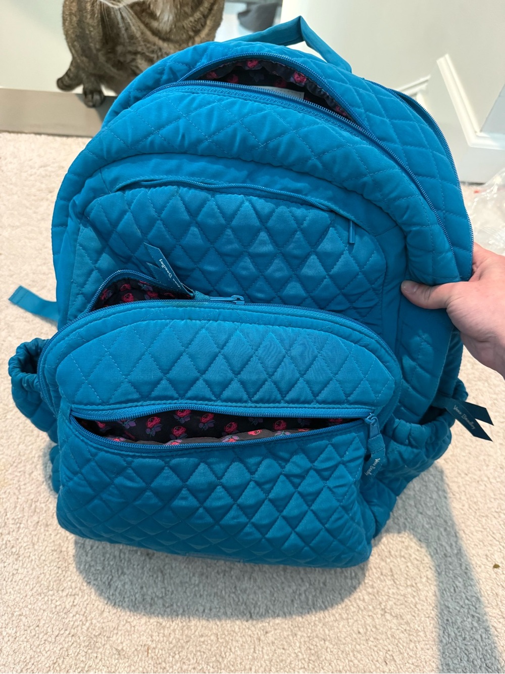 Vera Bradley Quilted Women's Backpack